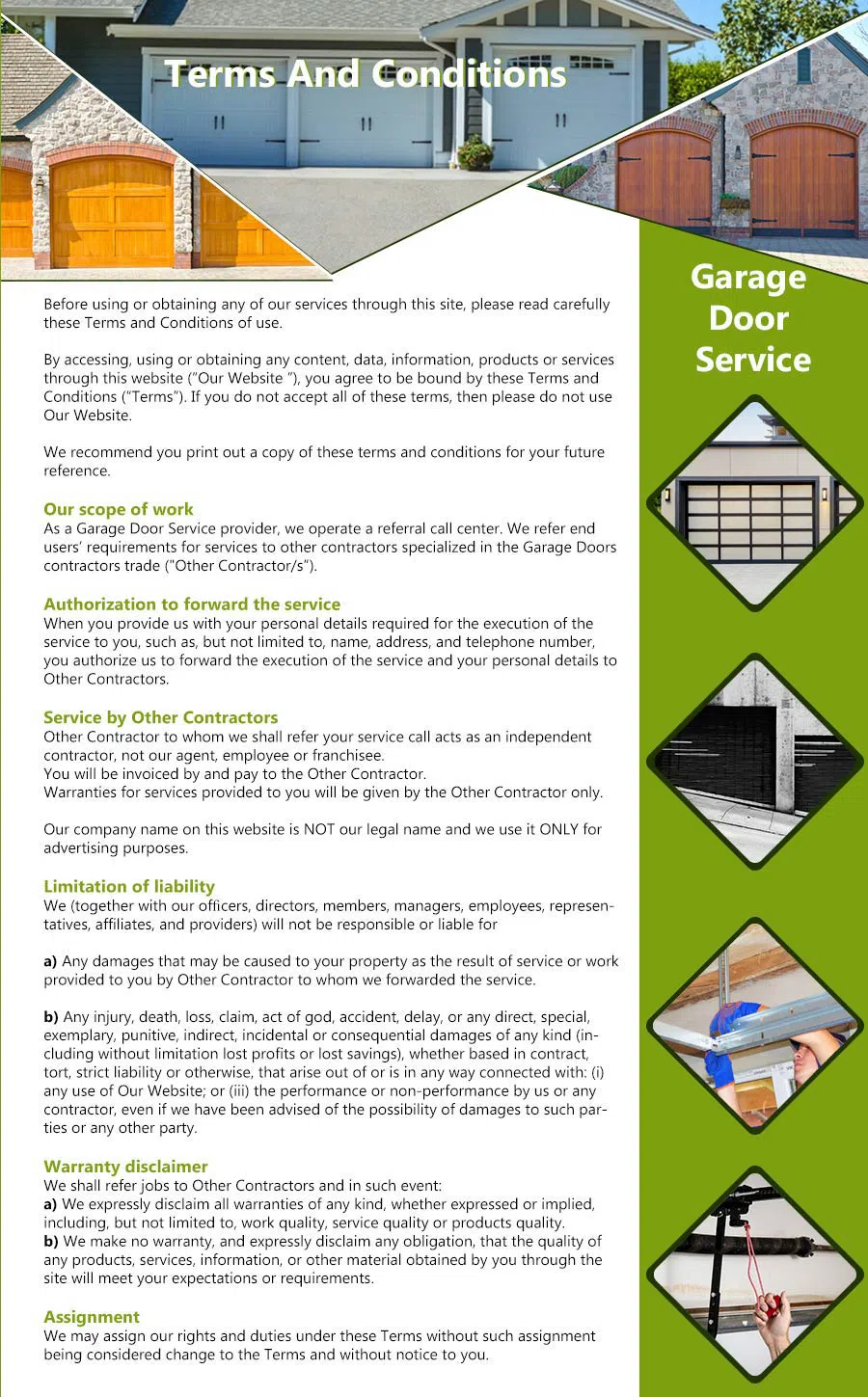 Interstate Garage Door Repair Service Reston, VA 571-402-1064